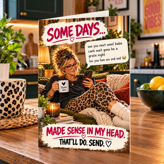 Funny Menopause moment card * Friendship Card *
