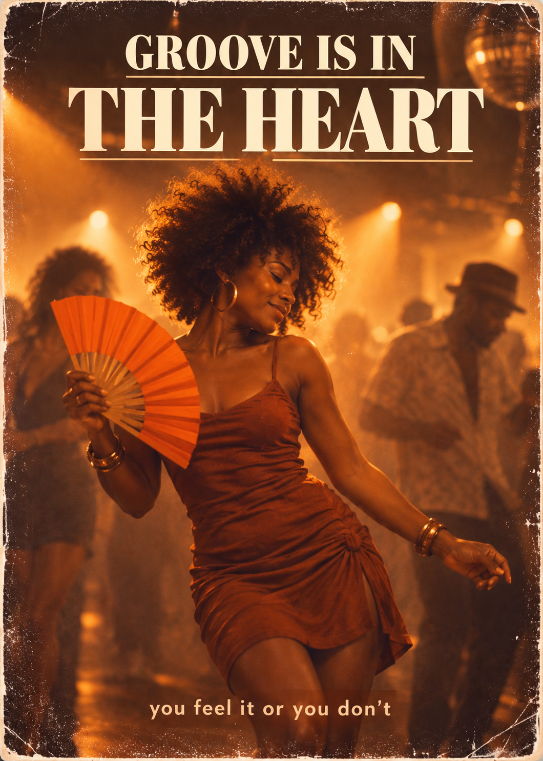 Groove Is In The Heart Card | Funk Soul Music Lover Birthday Greeting