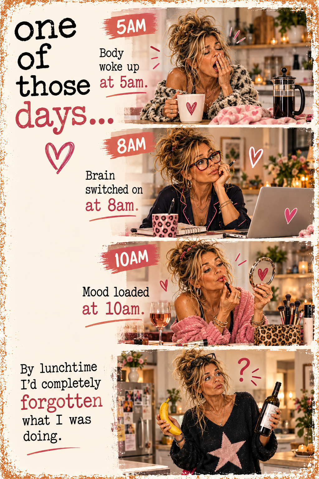 One Of Those Days Card | Funny Mum Card, Busy Mum Birthday Card, Card For Her, Family Card, Relatable Mum Life