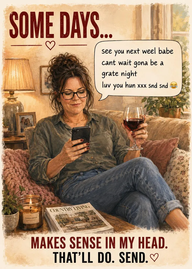 Funny Menopause moment card * Friendship Card *