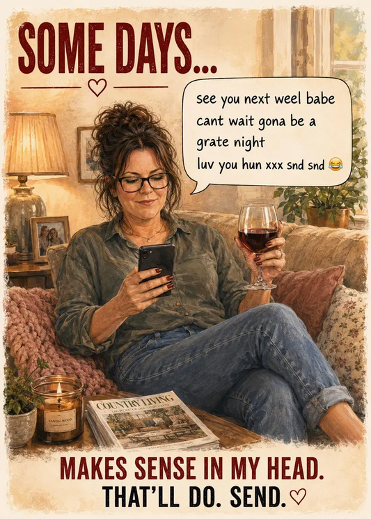 Funny Menopause moment card * Friendship Card *