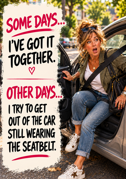 Friendship card * Menopause moments * Birthday card for women