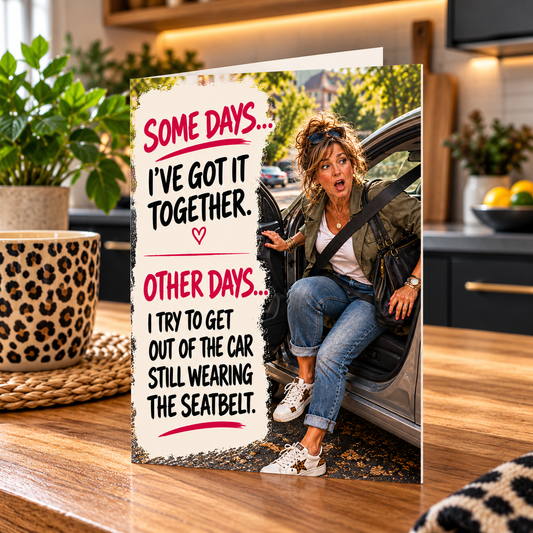 Friendship card * Menopause moments * Birthday card for women
