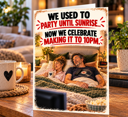 Gen X Birthday Card, Funny Husband Card, Funny Wife Card, Gen X Couple Card, Birthday Card, Birthday Card for Partner,