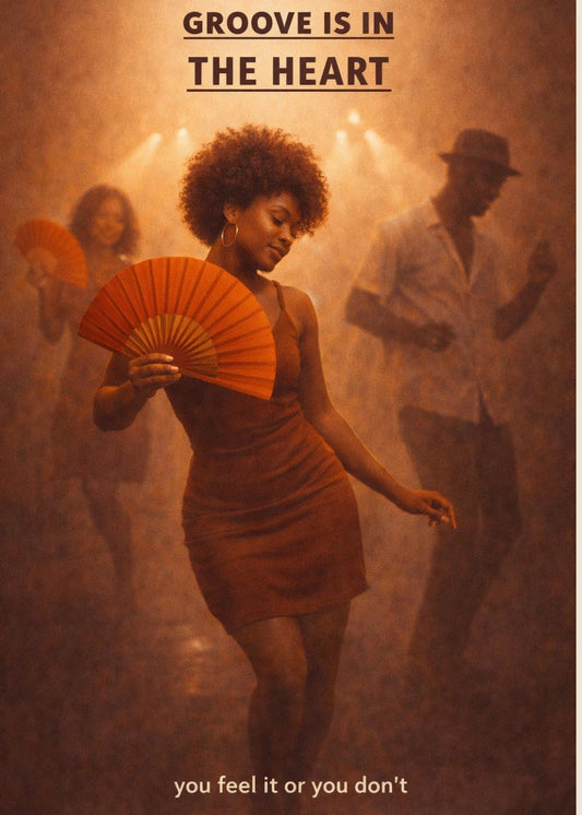 Groove Is In The Heart Card | Funk Soul Music Lover Birthday Greeting