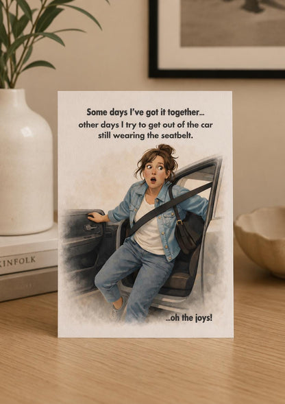 Friendship card * Menopause moments * Birthday card for women