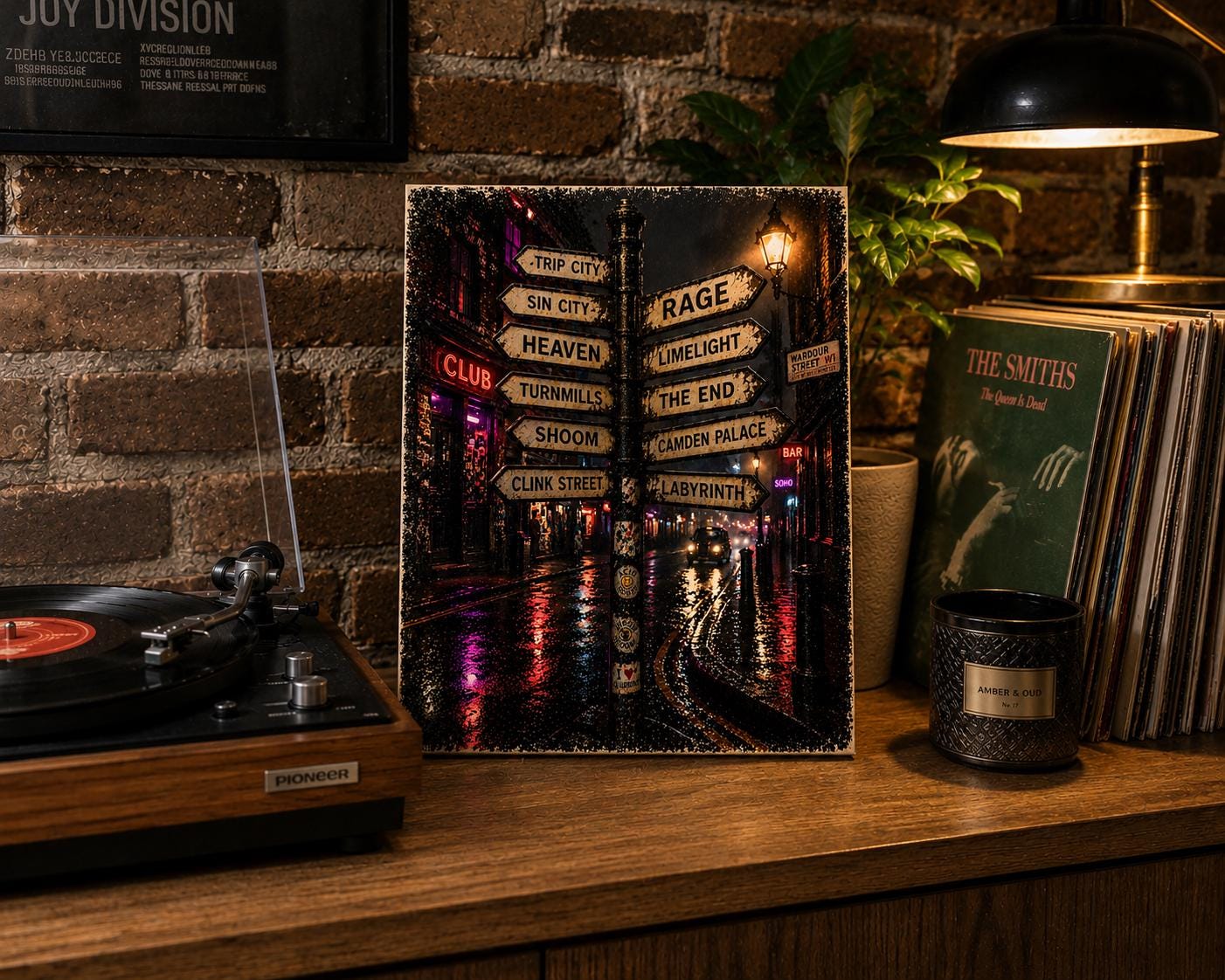 London Club Nights Card: 90s Rave Culture, Turnmills, Heaven, Shoom, Gen X Nostalgia (Birthday)