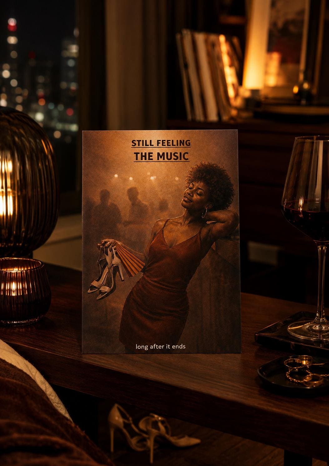 Soulful Music Greeting Card: Funk & Soul Collection, Emotional Message