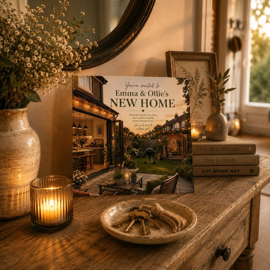 Personalised Invitations, Garden Party, Birthday, BBQ, Retirement & Celebration Invites, Choose Your Favourite Scene, Pack of 10