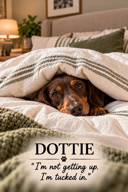 Personalised Funny Dog Portrait, Custom Digital Pet Art (JPG Download)