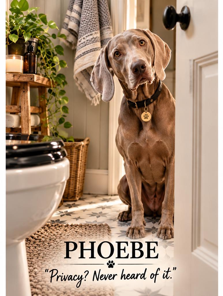 Personalised Funny Dog Portrait, Custom Digital Pet Art (JPG Download)